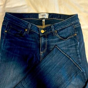 Paige jeans- medium wash. Skyline straight. Size 29